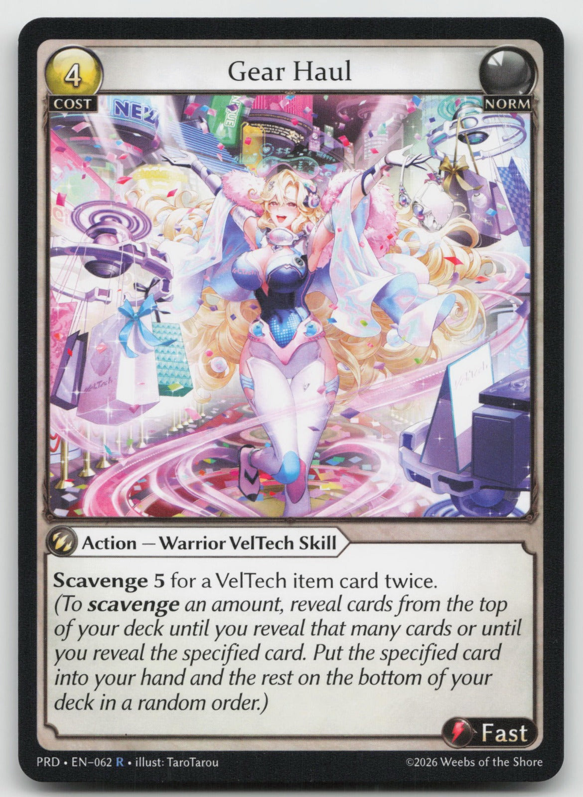 Gear Haul Rare .asphodel/paradise 062 NM
