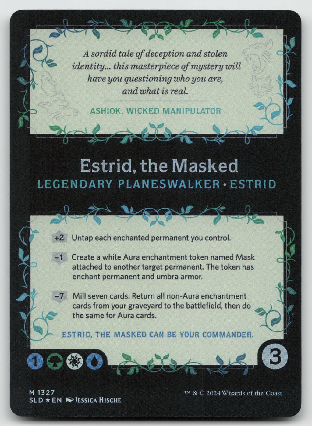 Estrid, the Masked M Foil Secret Lair Drop Series 1327 NM