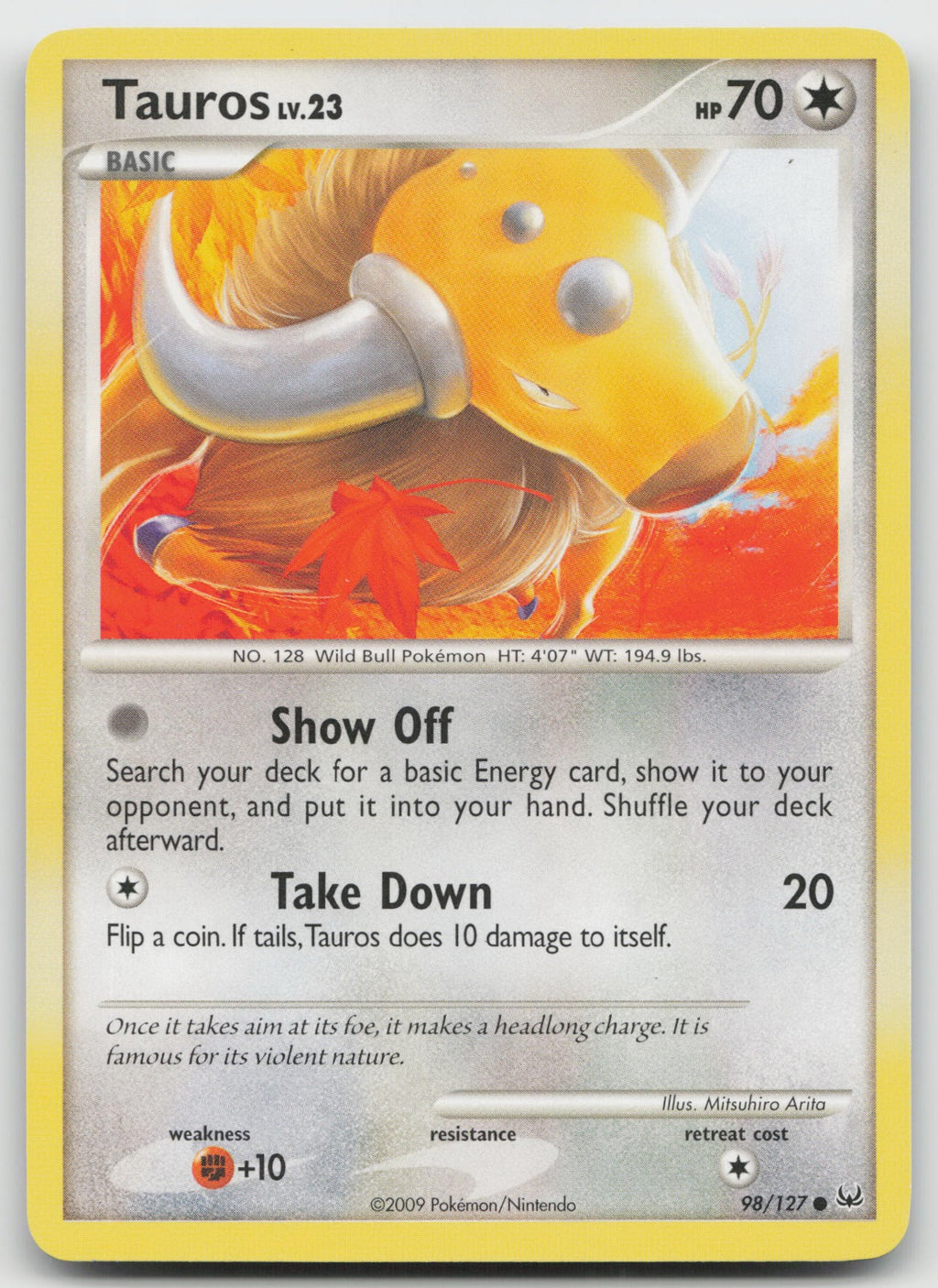 Tauros Common Platinum 98/127 VLP