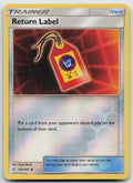 Return Label Reverse Holo Uncommon SM - Team Up 153/181 VLP