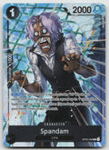 Spandam (Alternate Art) R Foil Pillars of Strength OP03-086 NM