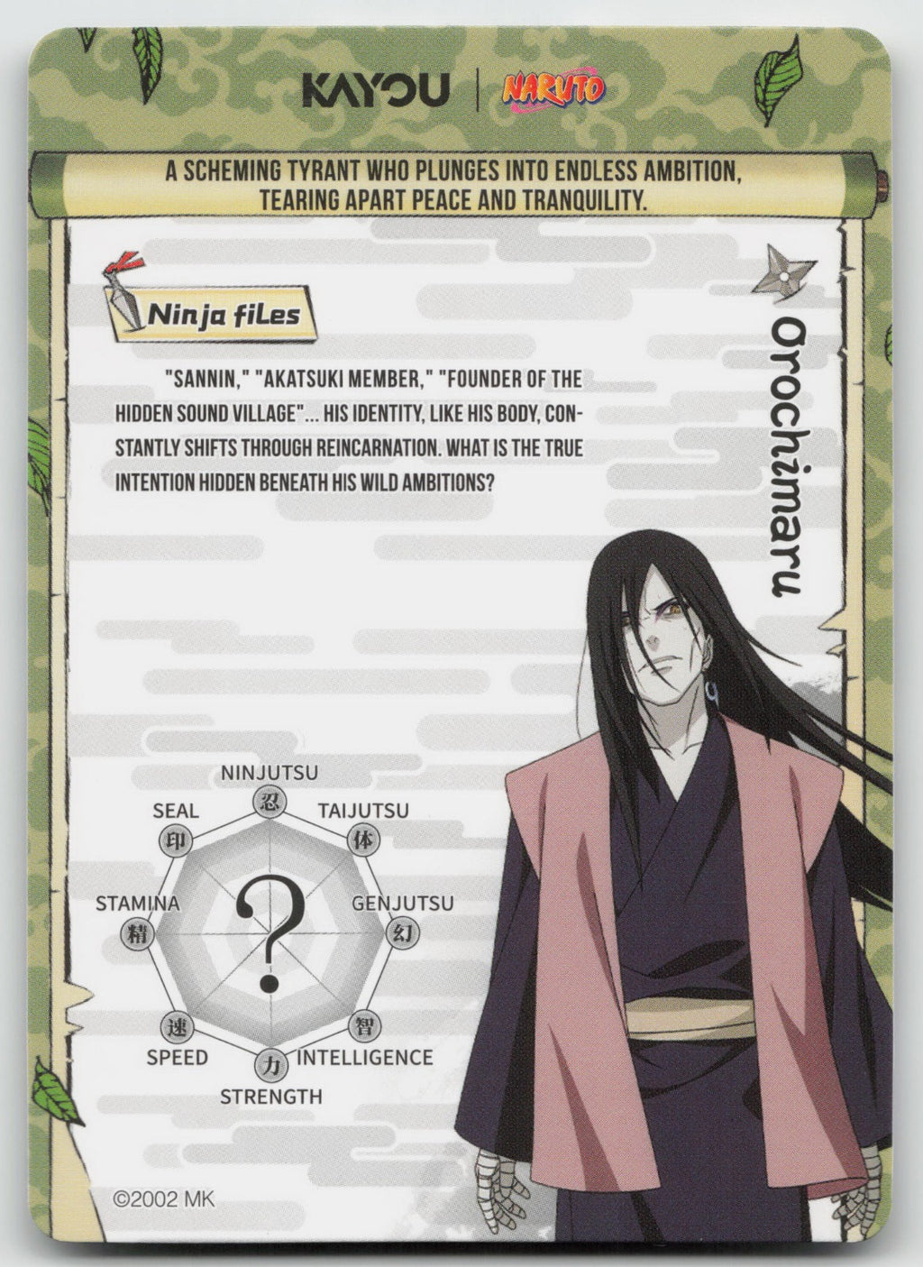 Orochimaru UR Chapter Jin Series 3 006L3 NM