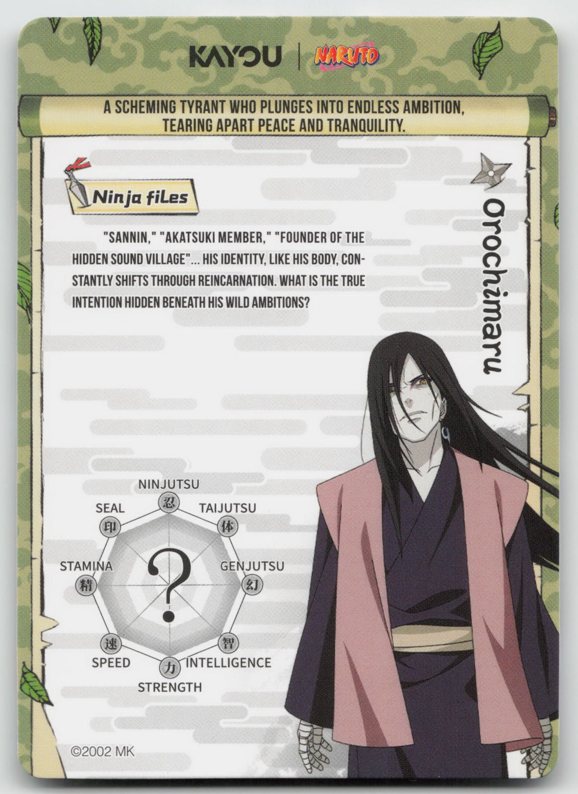 Orochimaru UR Chapter Jin Series 3 006L3 NM