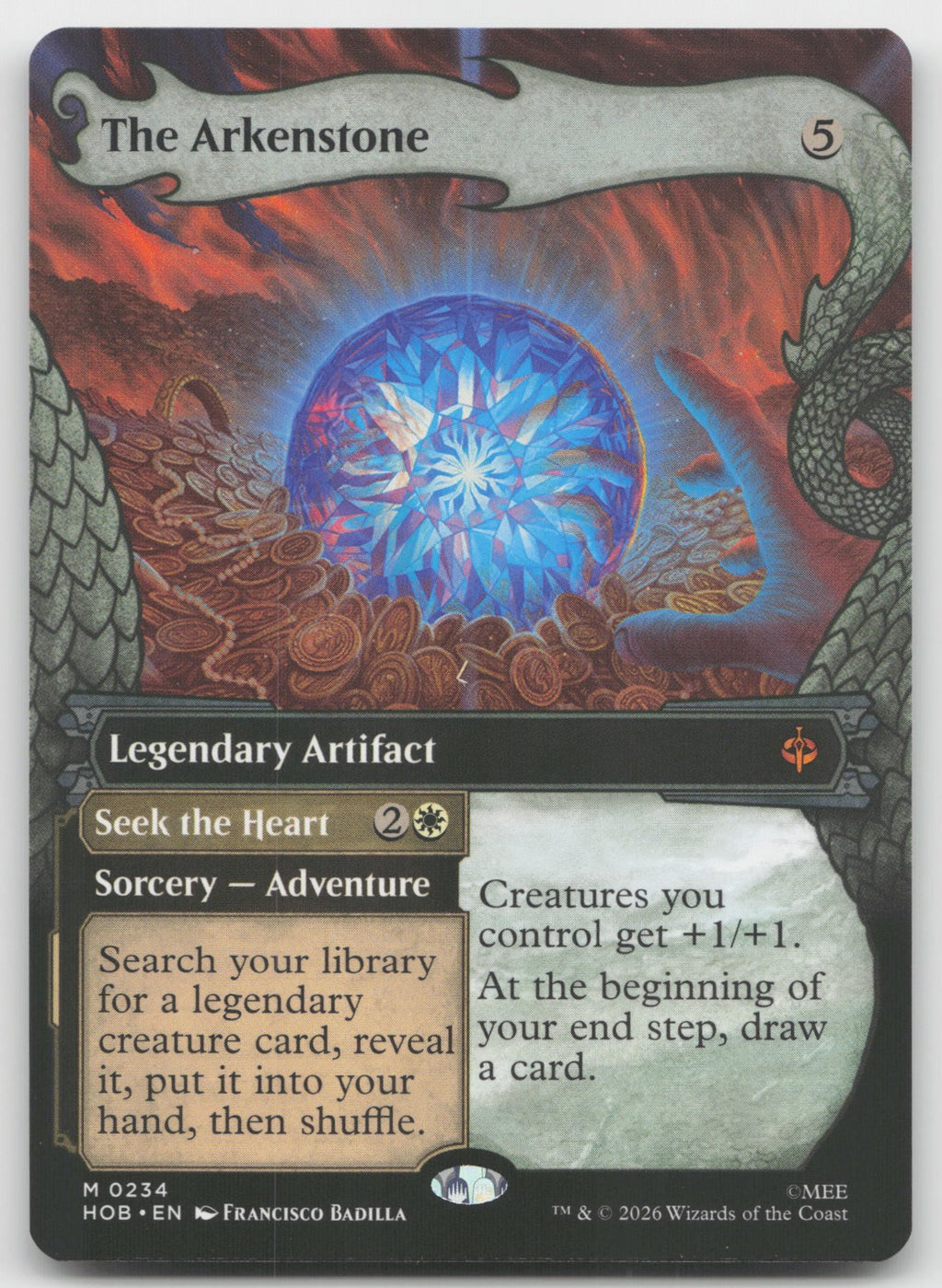 The Arkenstone (Showcase) M The Hobbit 234 NM