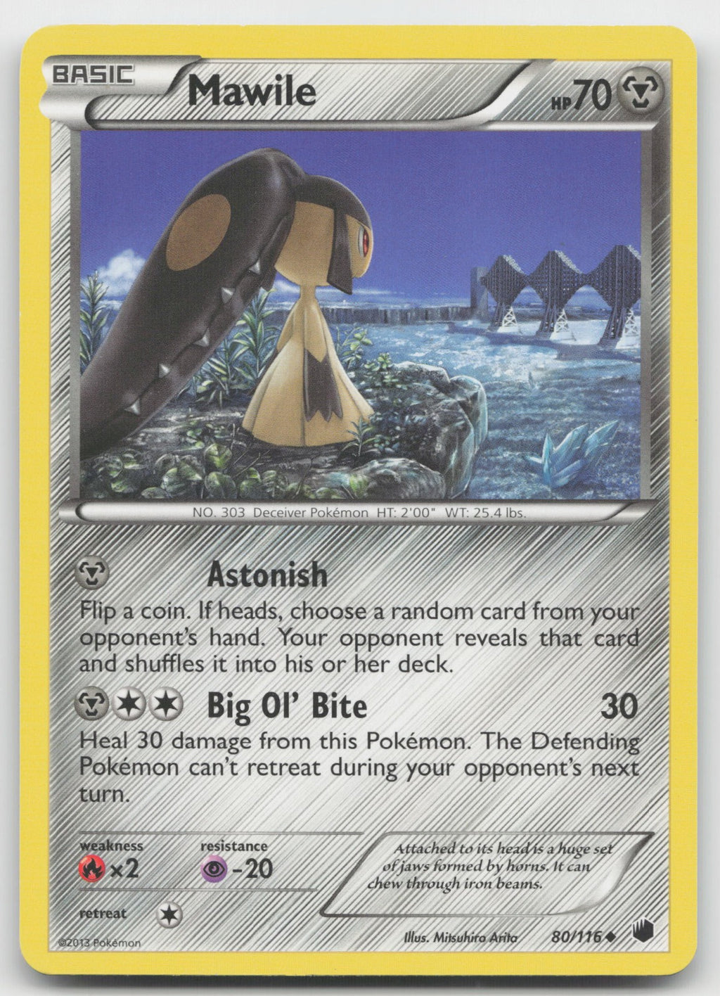 Mawile Uncommon Plasma Freeze 80/116 LP