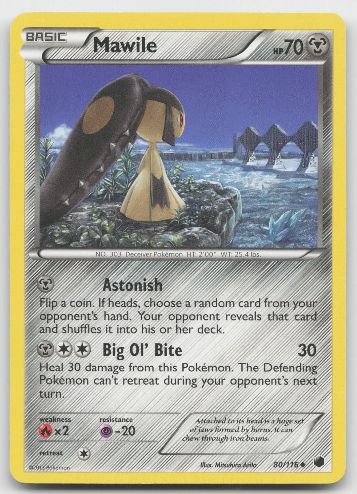 Mawile Uncommon Plasma Freeze 80/116 LP