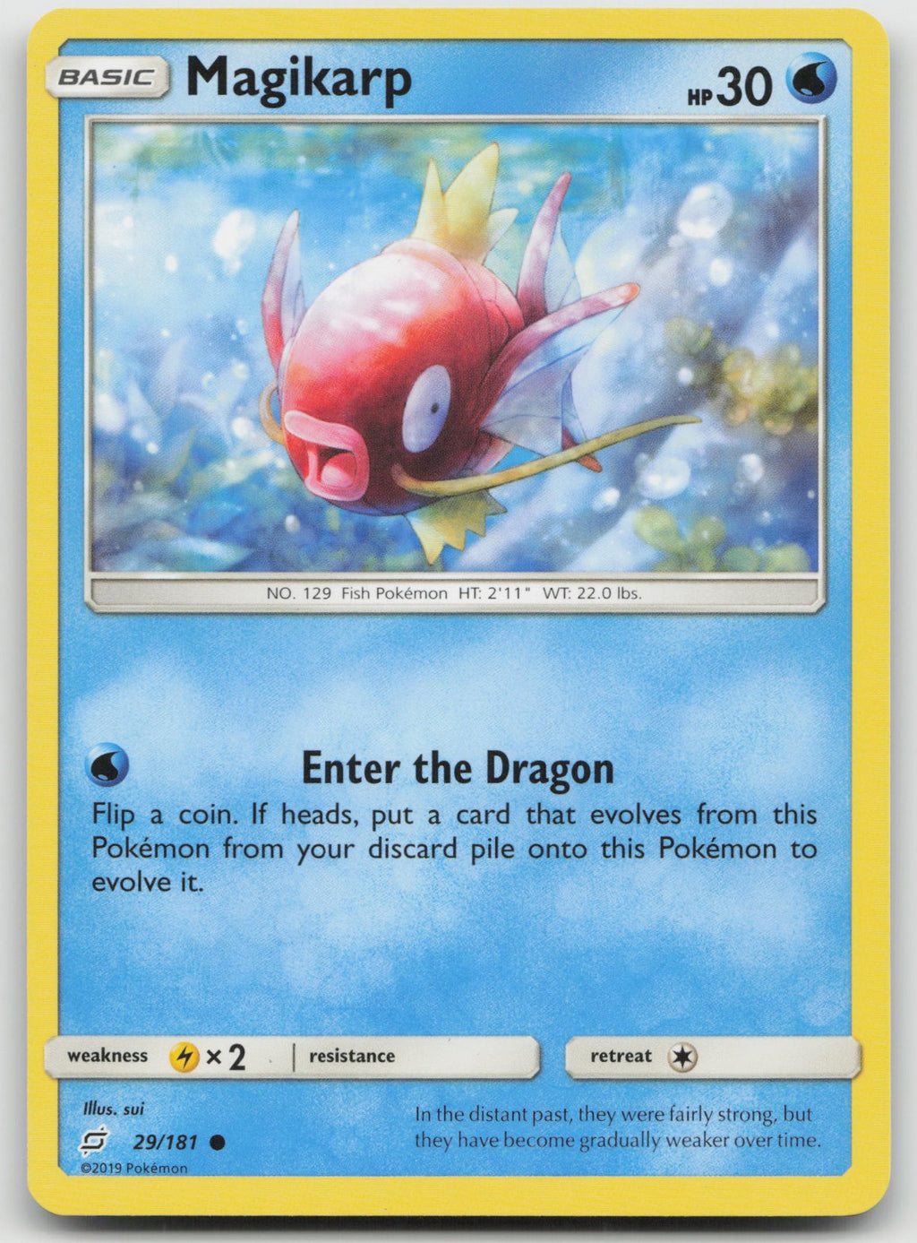 Magikarp Common SM - Team Up 29/181 VLP