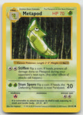 Metapod Common Normal Base Set (Shadowless) 54/102 LP