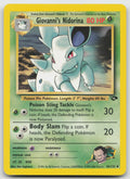 Giovanni's Nidorina Uncommon Unlimited Gym Challenge 44/132 LP