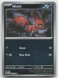 Nickit Reverse Holo Common ME05: Pitch Black 053/084 NM