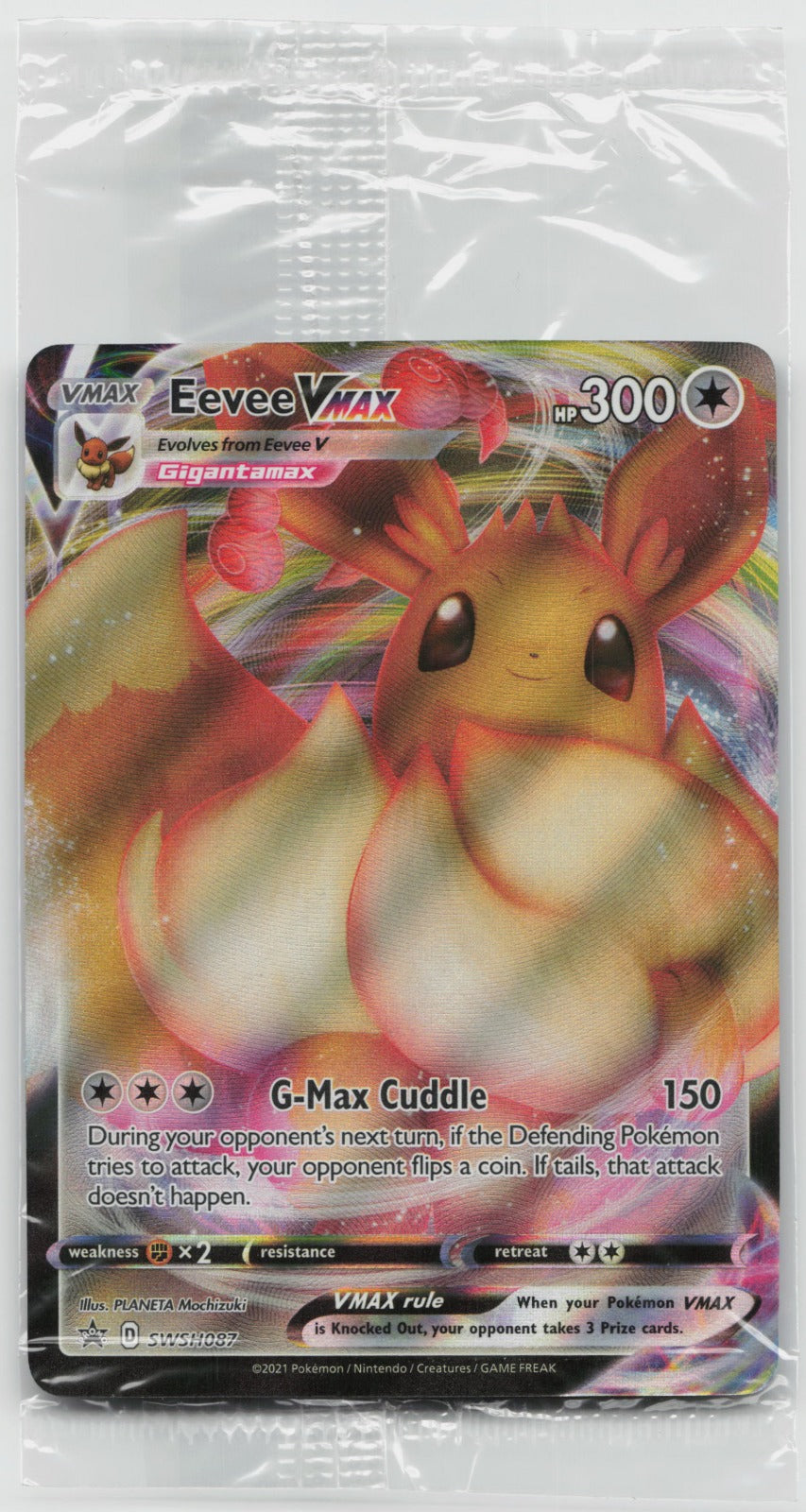 Eevee VMAX Holo SWSH: Sword & Shield Promo Cards SWSH087 NM SEALED