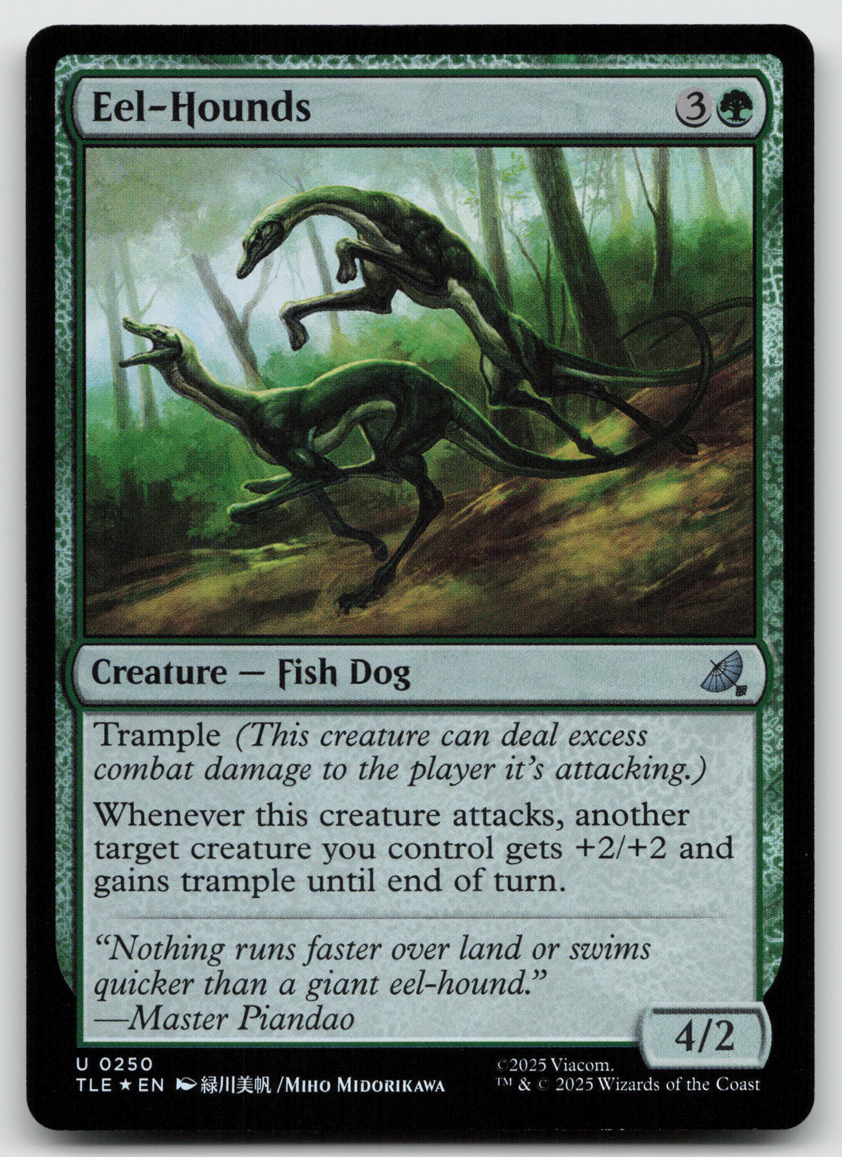 Eel-Hounds U Foil Avatar: The Last Airbender: Eternal-Legal 250 NM