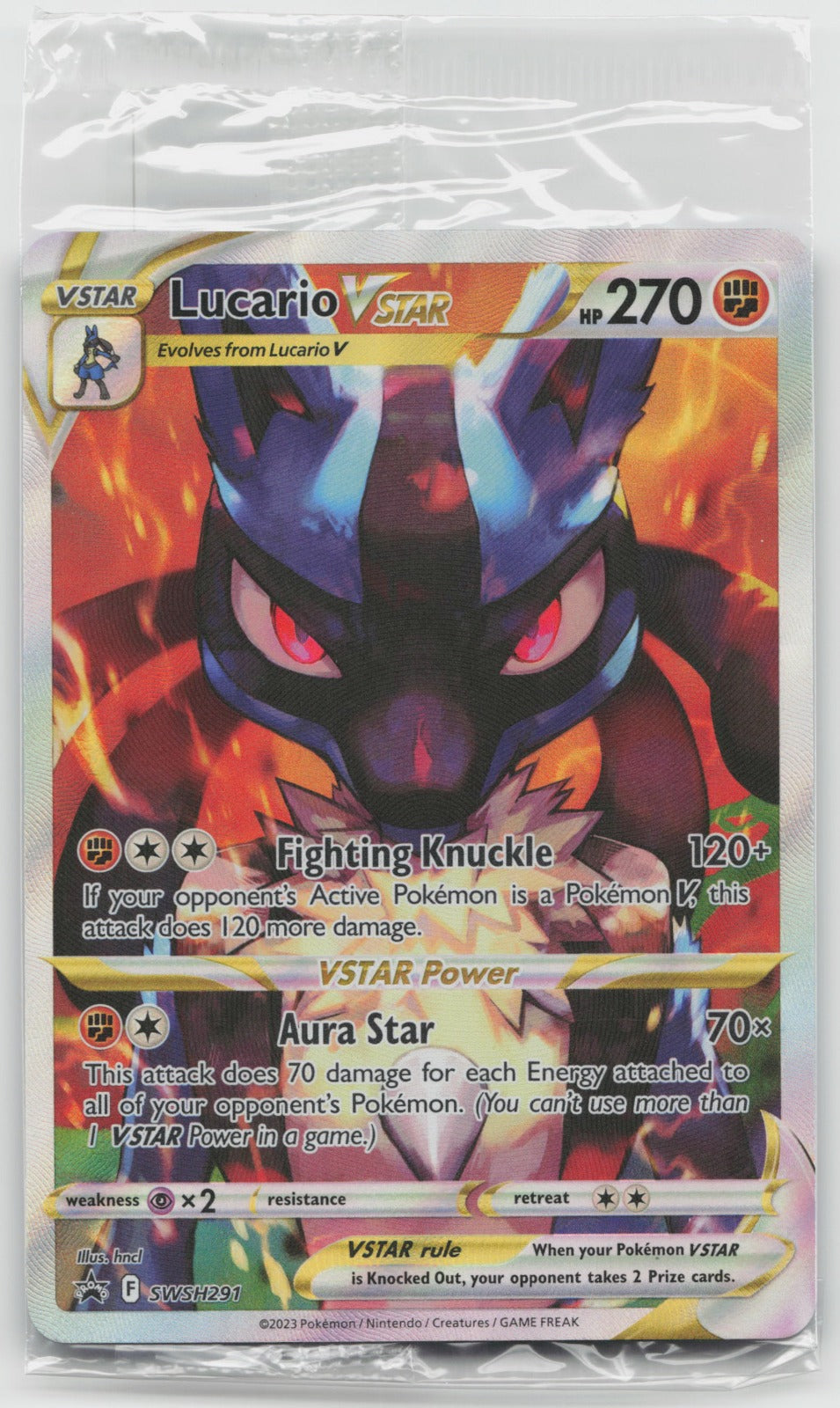Lucario VSTAR Holo Promo SWSH: Sword & Shield Promo Cards SWSH291 NM