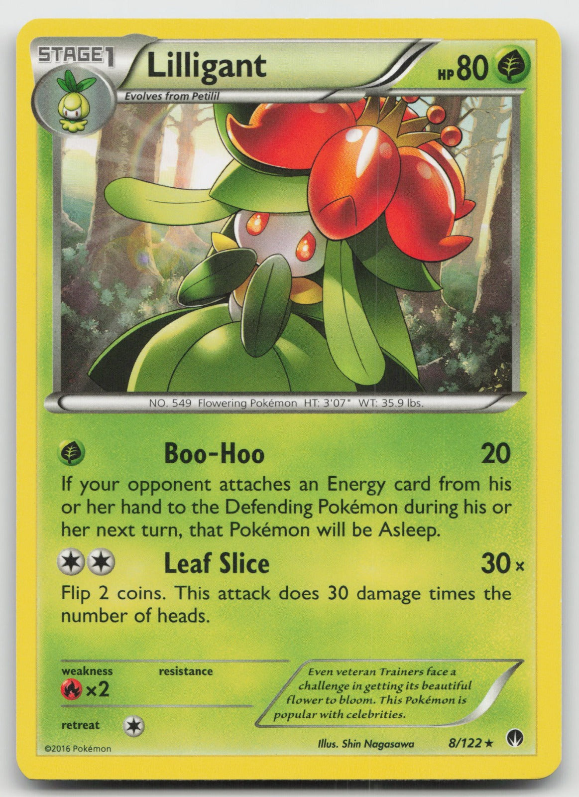 Lilligant Rare XY - BREAKpoint 8/122 LP