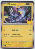 Miraidon Holo Rare ME: 30th Celebration 062/128 NM