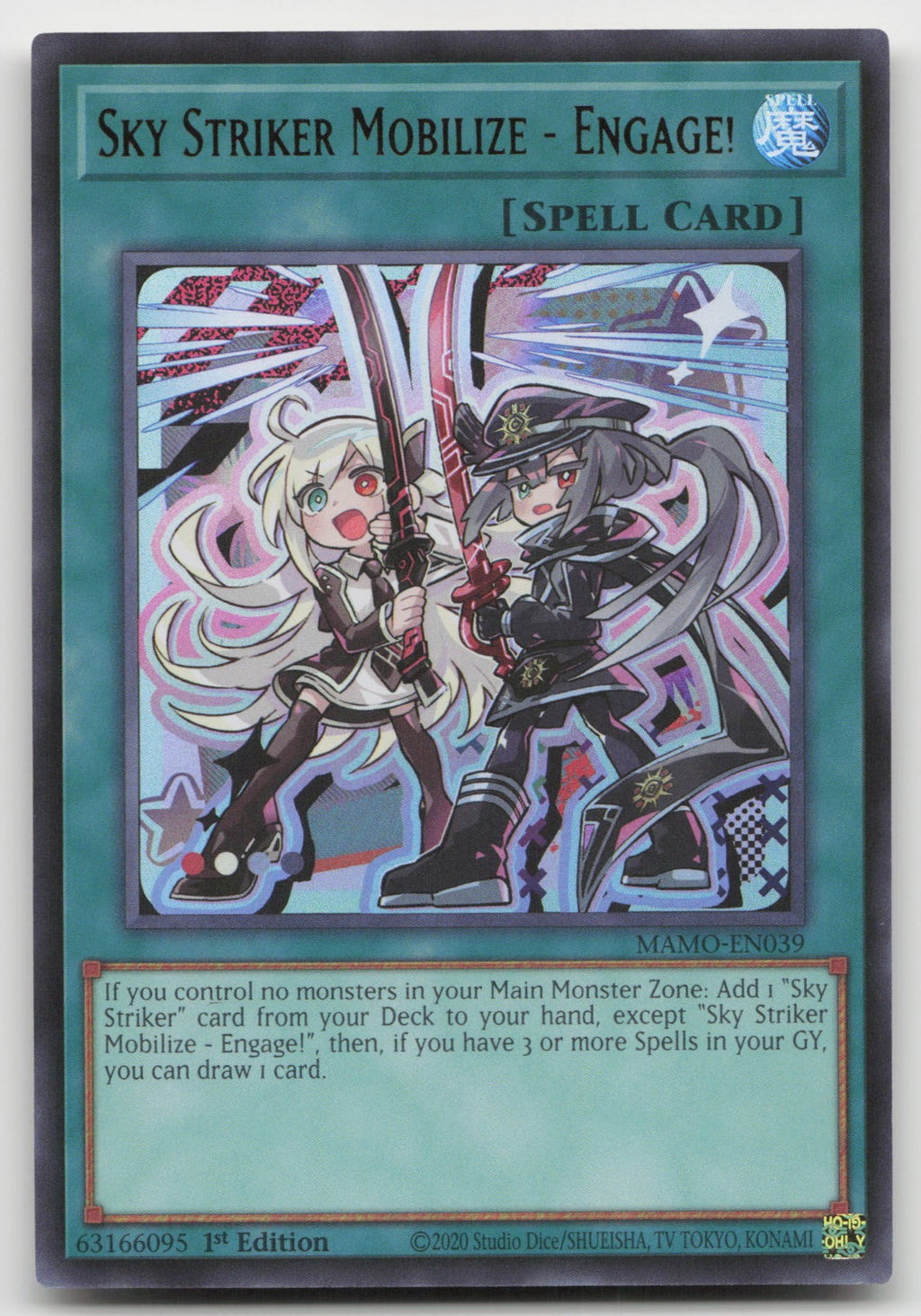 Sky Striker Mobilize - Engage! 1st Ultra Rare Magnificent Monsters MAMO-EN039 NM