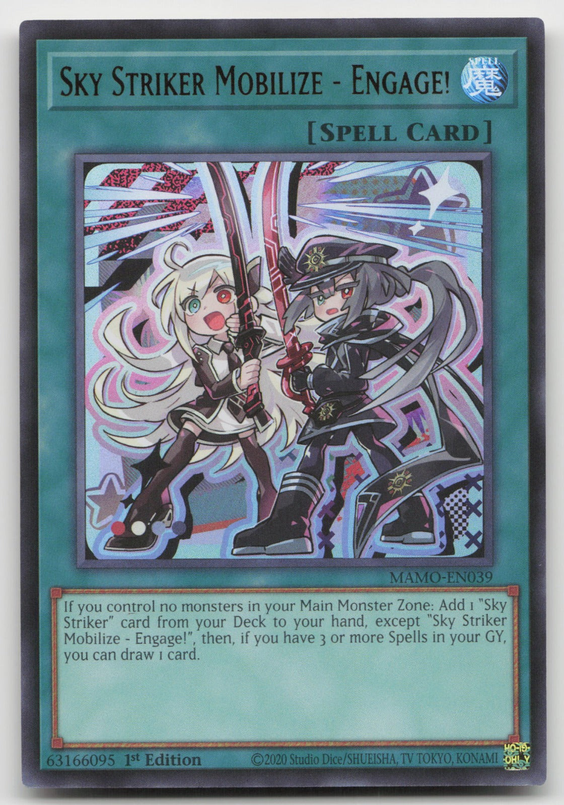 Sky Striker Mobilize - Engage! 1st Ultra Rare Magnificent Monsters MAMO-EN039 NM
