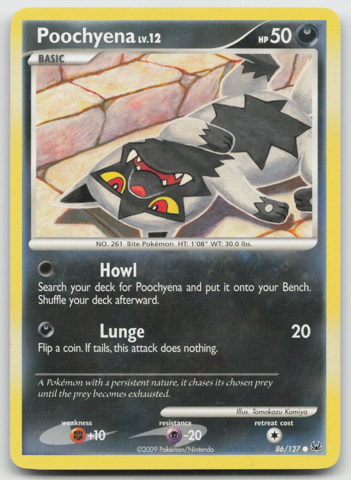 Poochyena Common Platinum 86/127 LP