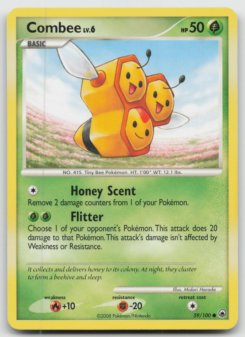 Combee Common Majestic Dawn 59/100 LP