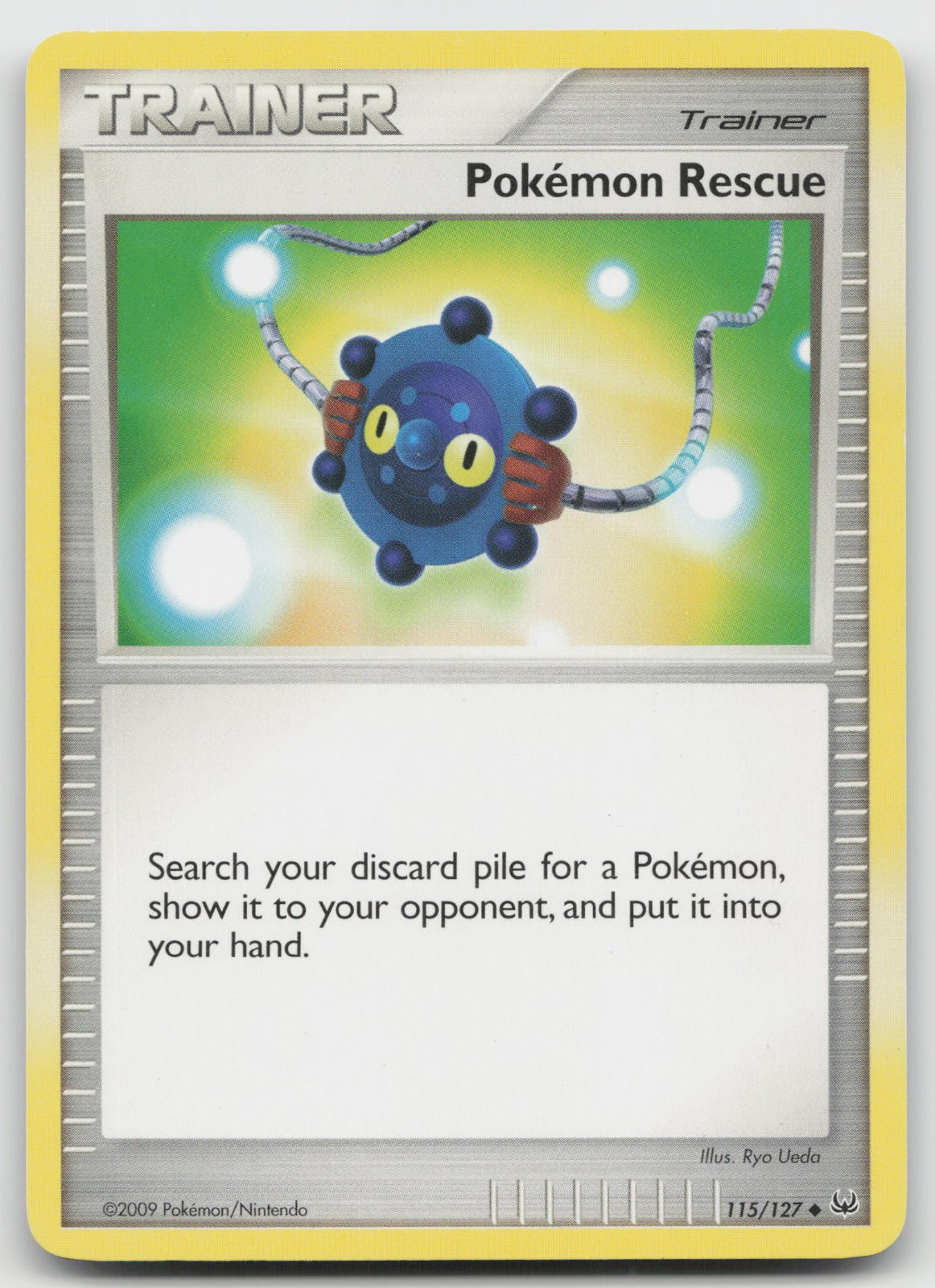 Pokemon Rescue Uncommon Platinum 115/127 MP