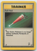 Full Heal Uncommon Unlimited Base Set 2 111/130 LP