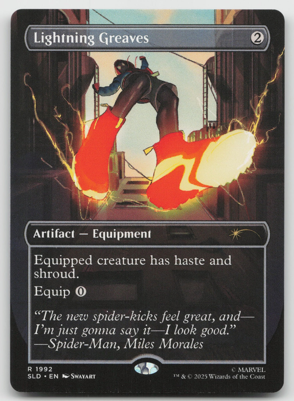 Lightning Greaves R Secret Lair Drop Series 1992 NM