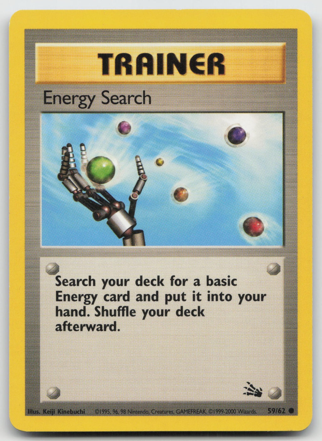 Energy Search Common Australian 3rd Print Fossil 59/62 MP