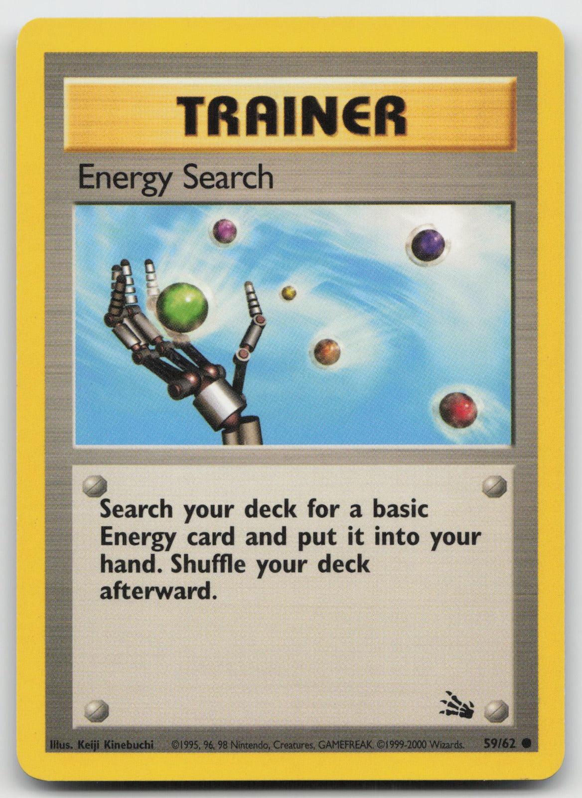 Energy Search Common Australian 3rd Print Fossil 59/62 MP
