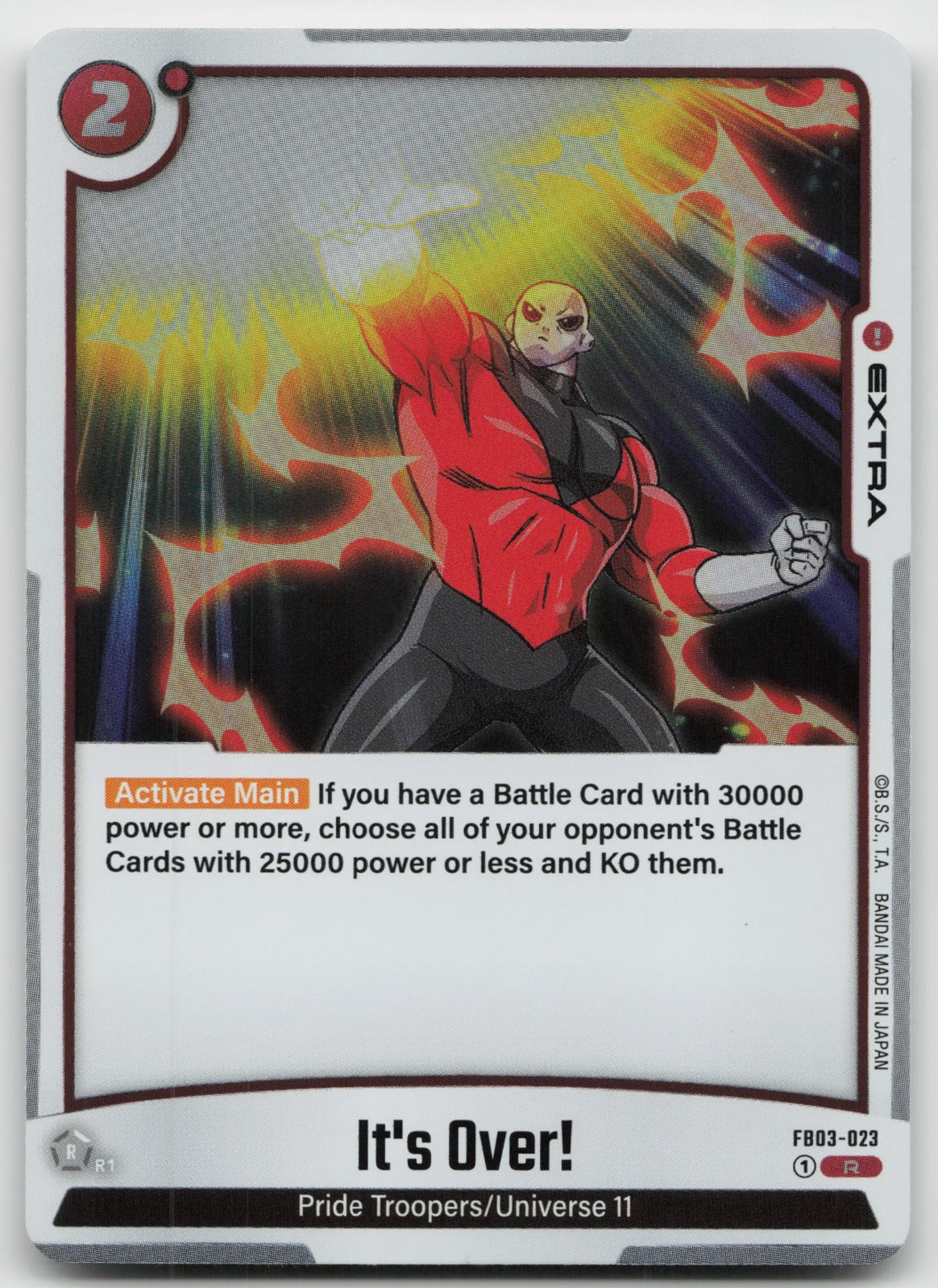 It's Over! Rare Holo Raging Roar FB03-023 NM