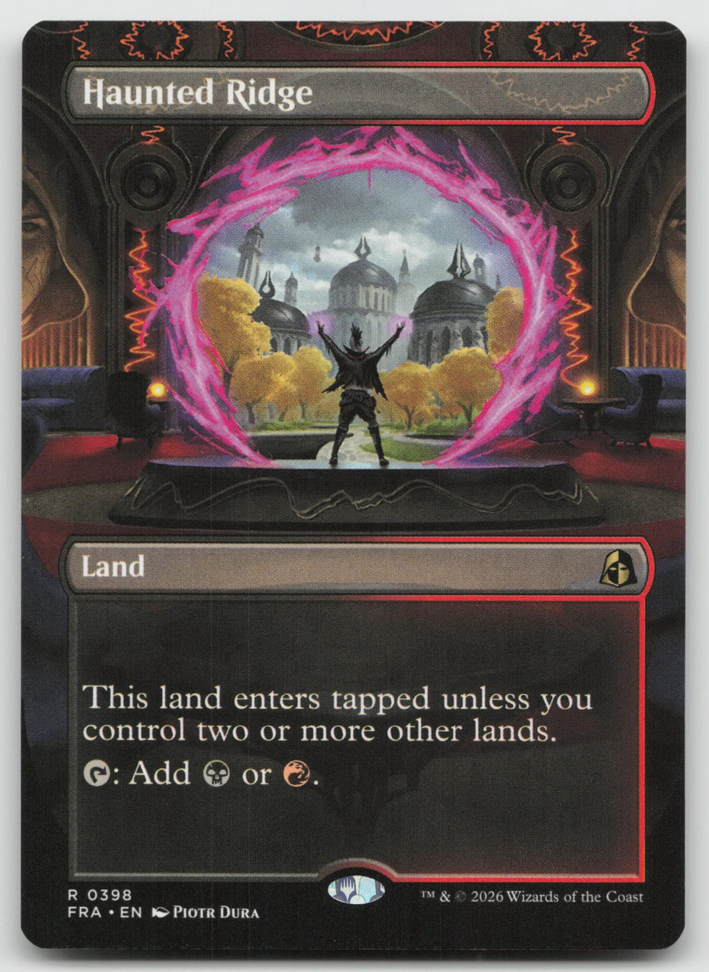 Haunted Ridge (Borderless) R Reality Fracture 398 NM