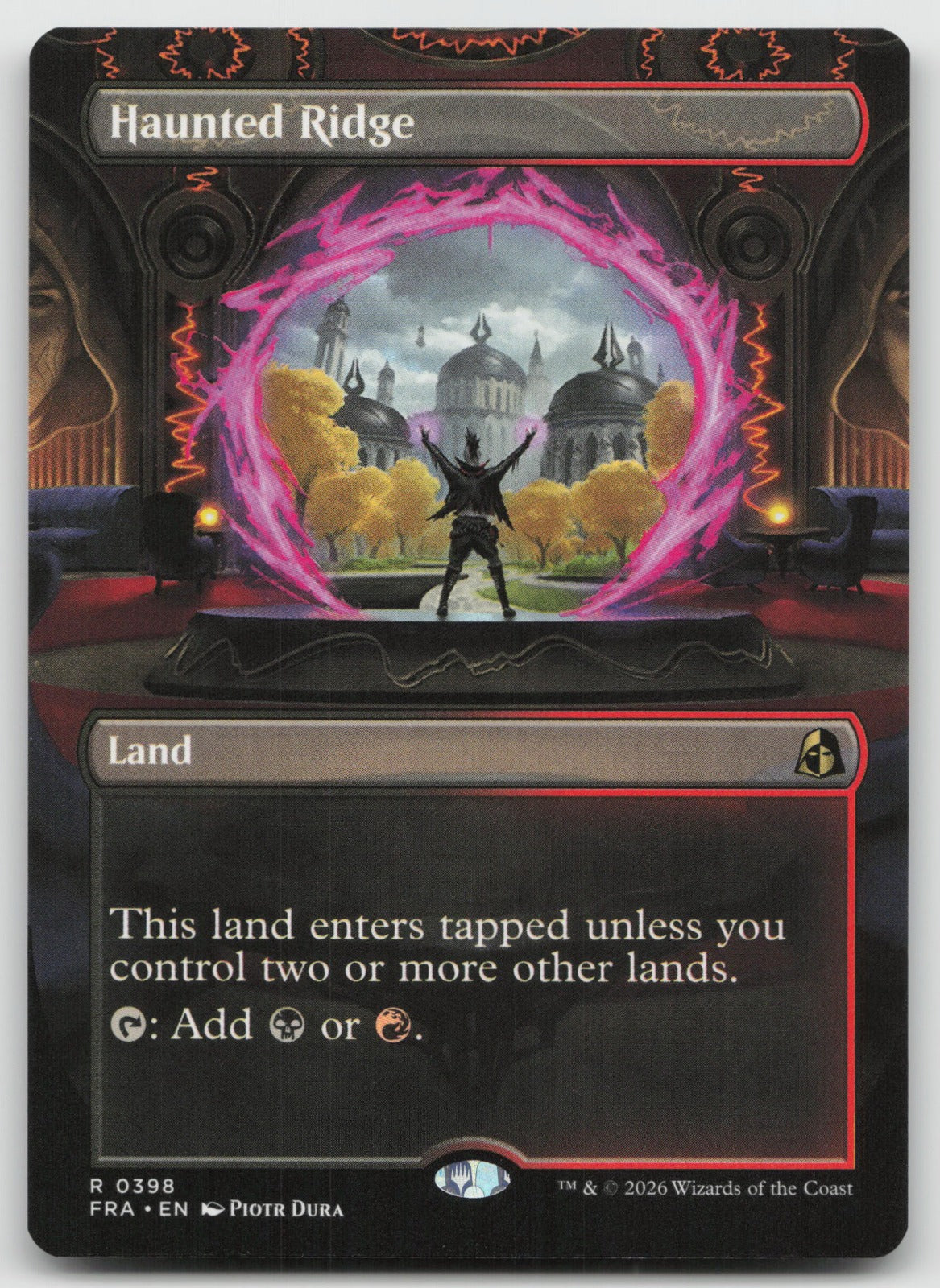 Haunted Ridge (Borderless) R Reality Fracture 398 NM