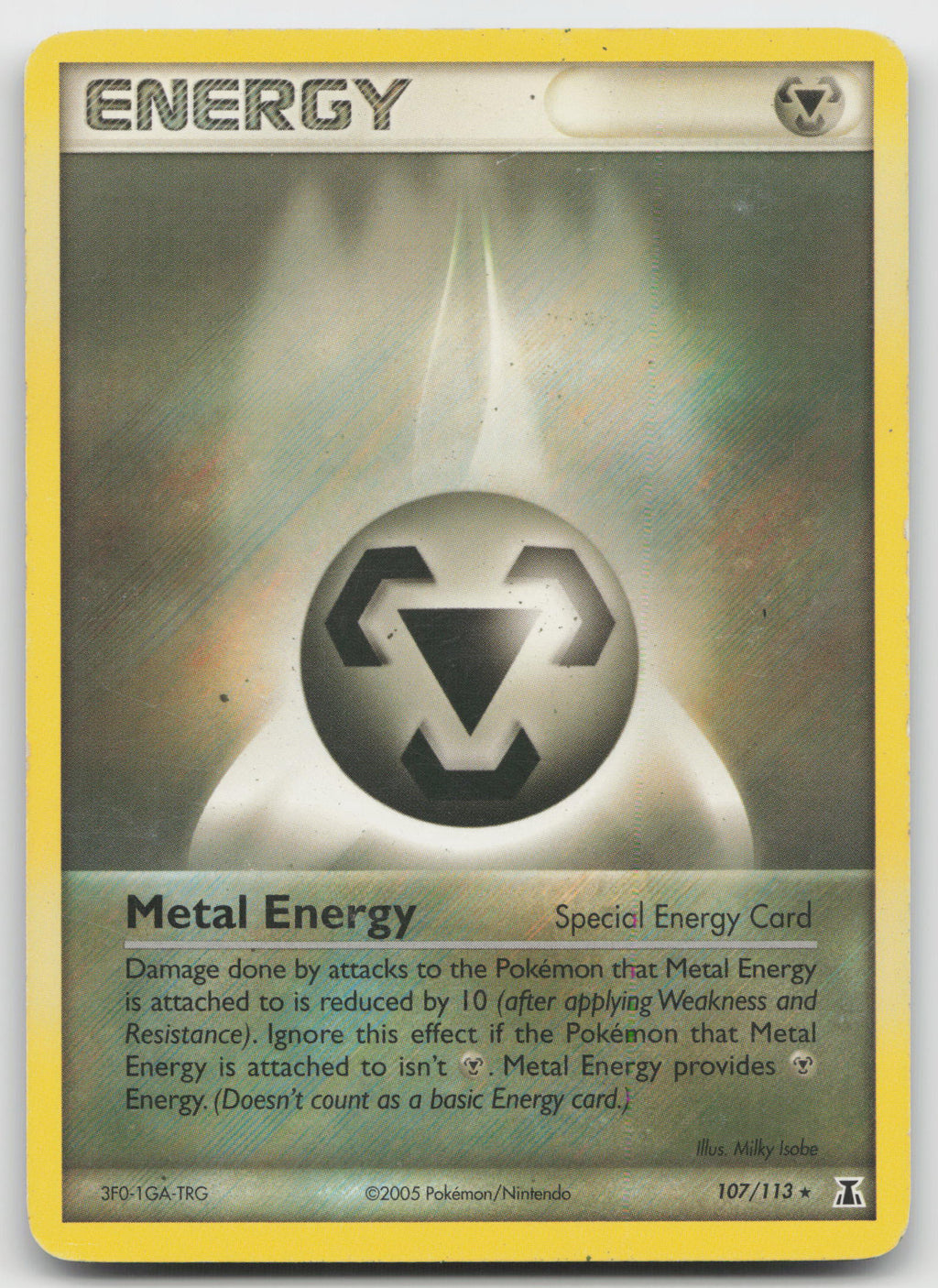 Metal Energy (Special) Rare Normal Delta Species 107/113 HP