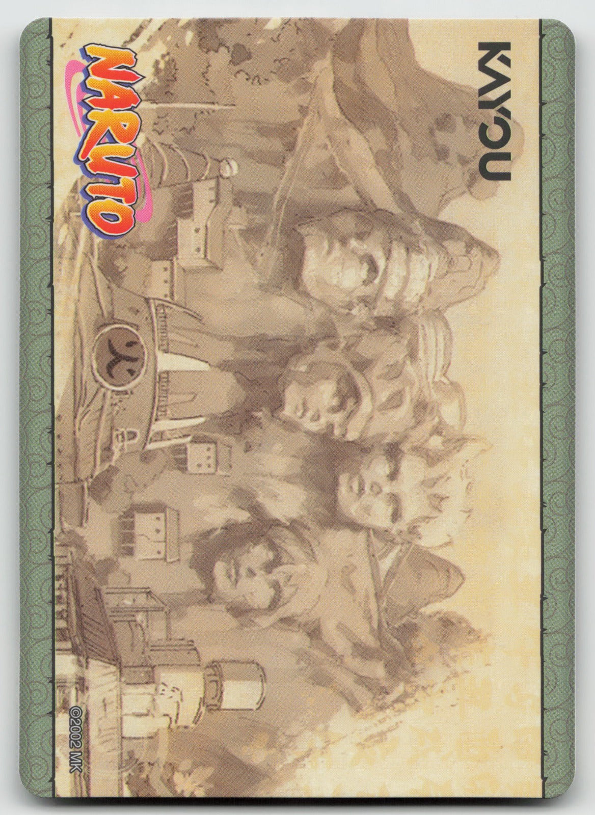 A Failure Stands Tall! 2/2 Base R Earth Scroll Series 1 004L1 NM
