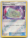 Weakness Policy Reverse Holo Uncommon SM - Burning Shadows 126/147 NM