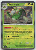 Chesnaught Rare Holo ME04: Chaos Rising 007/086 NM