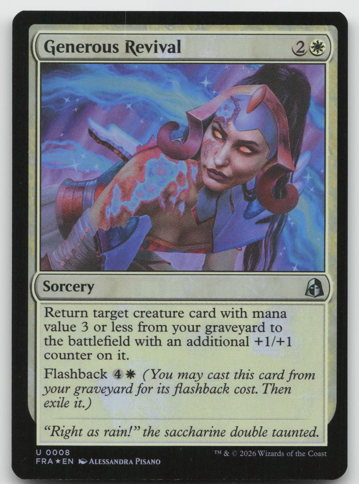 Generous Revival U Foil Reality Fracture 8 NM