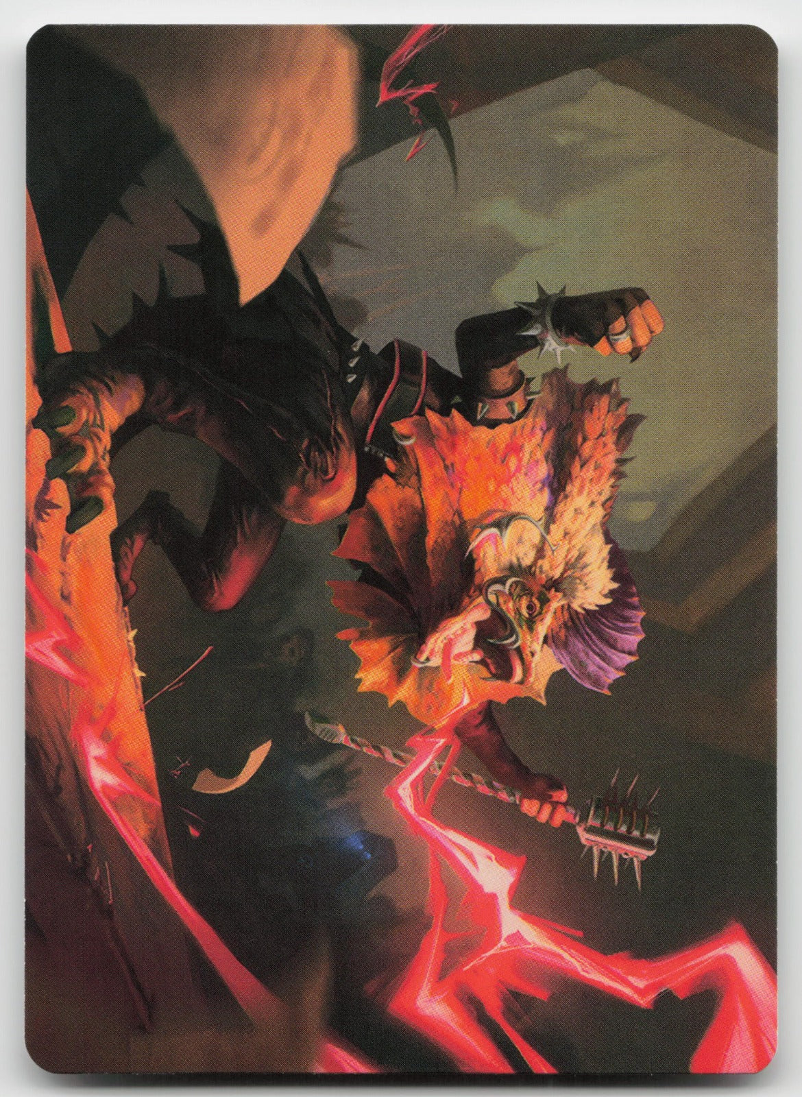 Master of Barbs Art Card S Art Series: Reality Fracture 41 NM