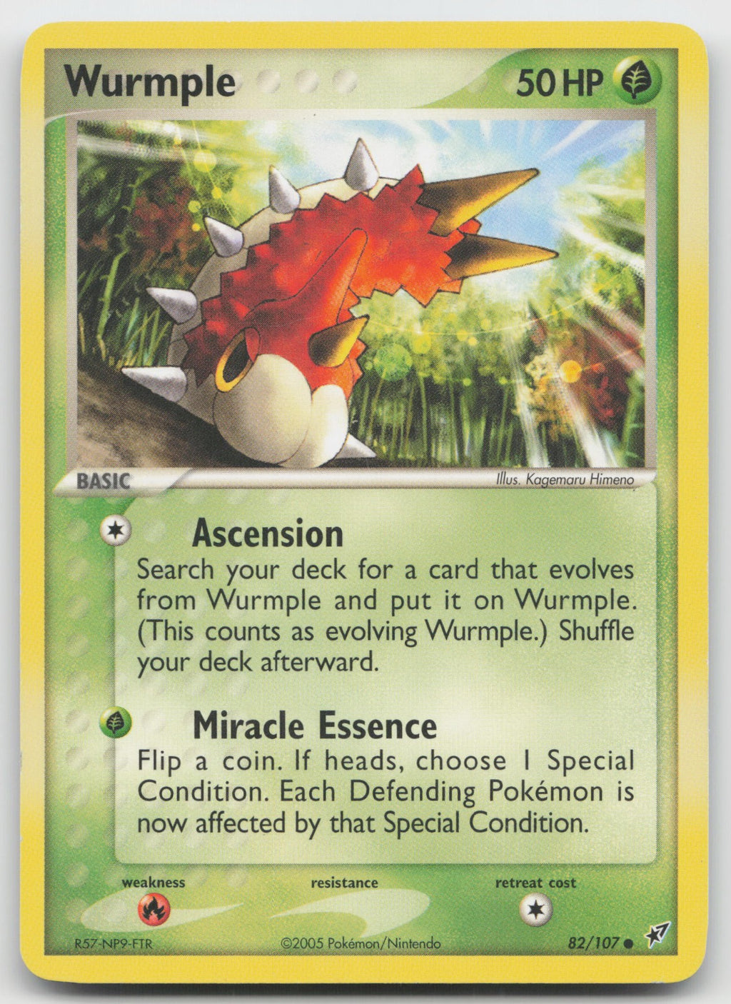 Wurmple Common Deoxys 82/107 MP