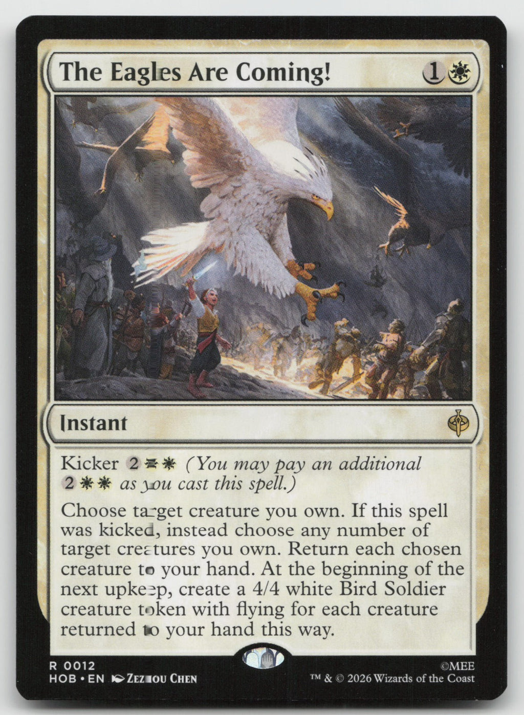 The Eagles Are Coming! R The Hobbit 12 NM