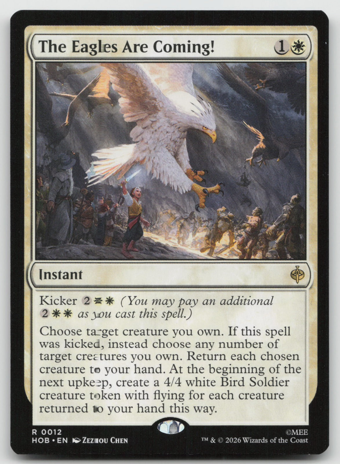 The Eagles Are Coming! R The Hobbit 12 NM