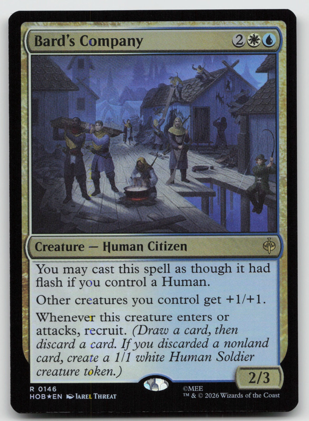 Bard's Company R Foil The Hobbit 146 NM
