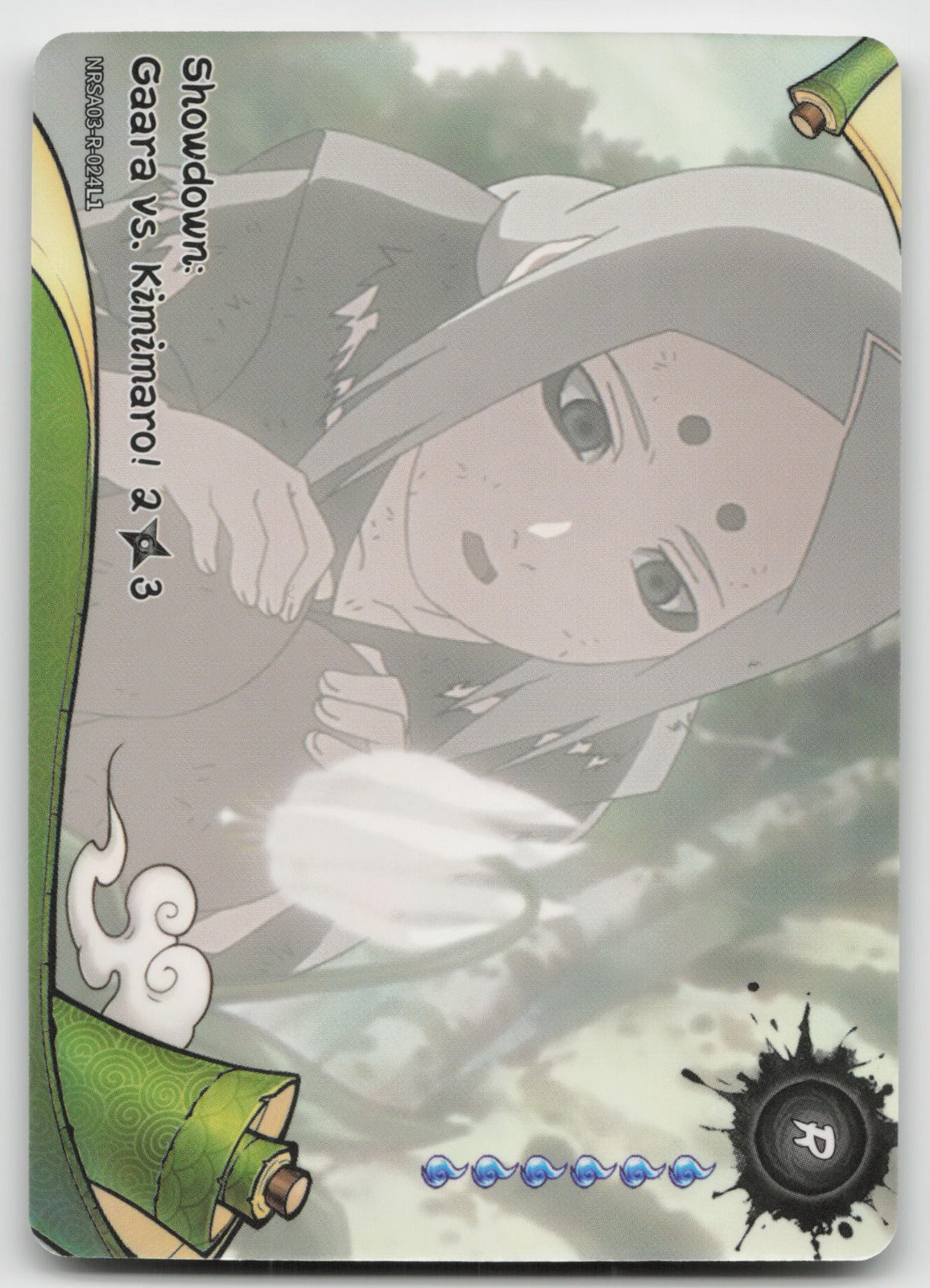 Showdown: Gaara Vs. Kimimaro! 2/3 R Chapter Jin Series 3 024L1 NM