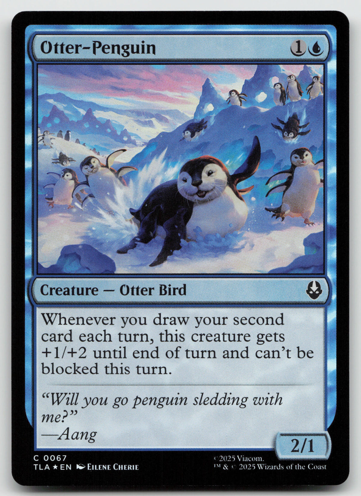Otter-Penguin C Foil Avatar: The Last Airbender 0067 NM