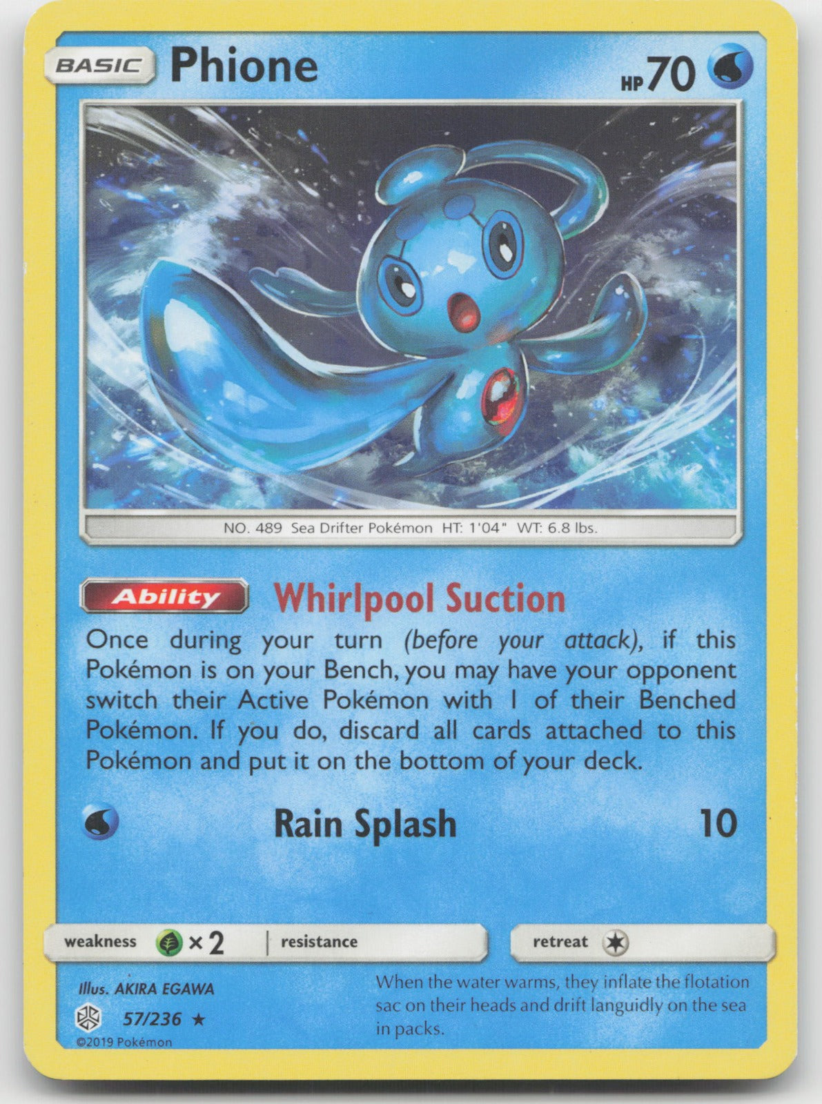 Phione Rare SM - Cosmic Eclipse 57/236 VLP