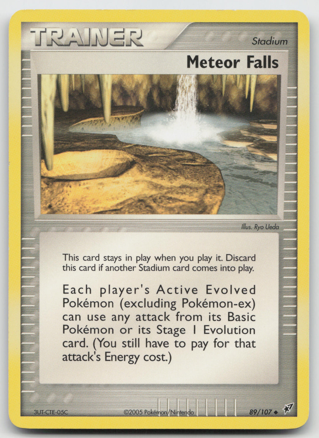 Meteor Falls Uncommon Normal Deoxys 89/107 LP