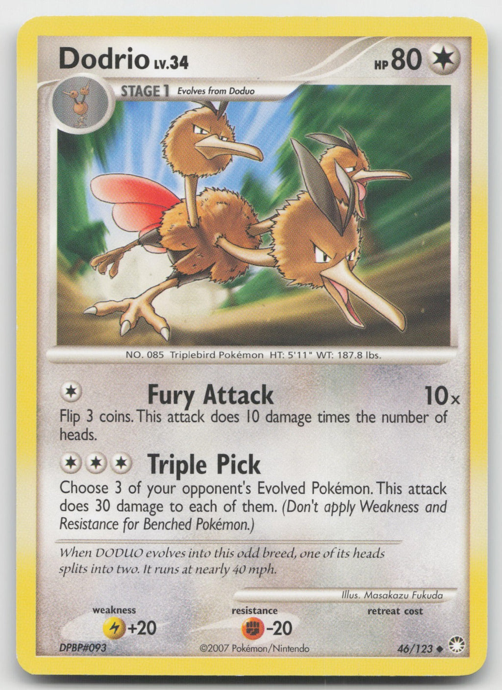 Dodrio Uncommon Mysterious Treasures 46/123 LP