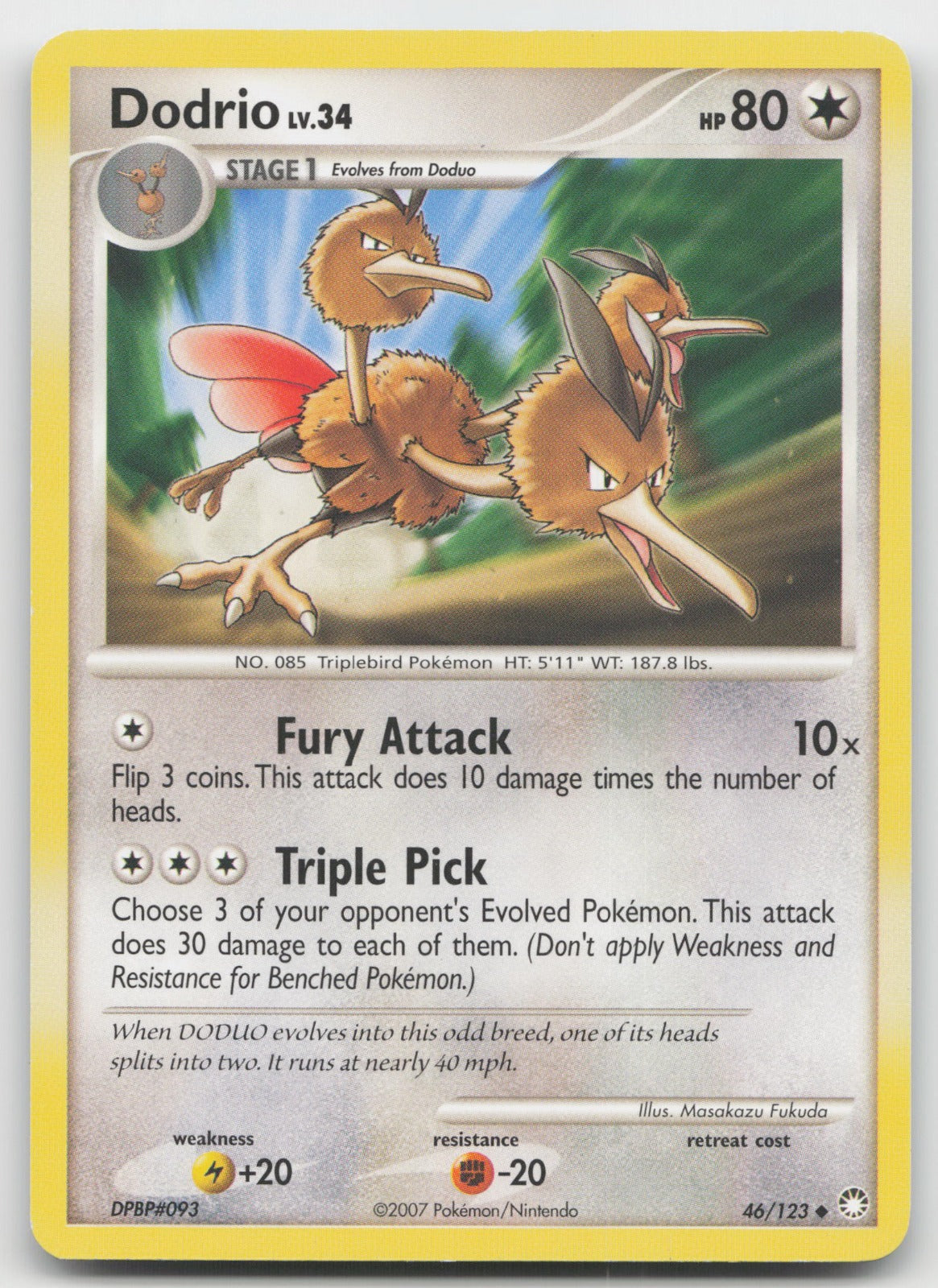Dodrio Uncommon Mysterious Treasures 46/123 LP