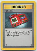 Pokedex Uncommon Normal Base Set (Shadowless) 87/102 LP