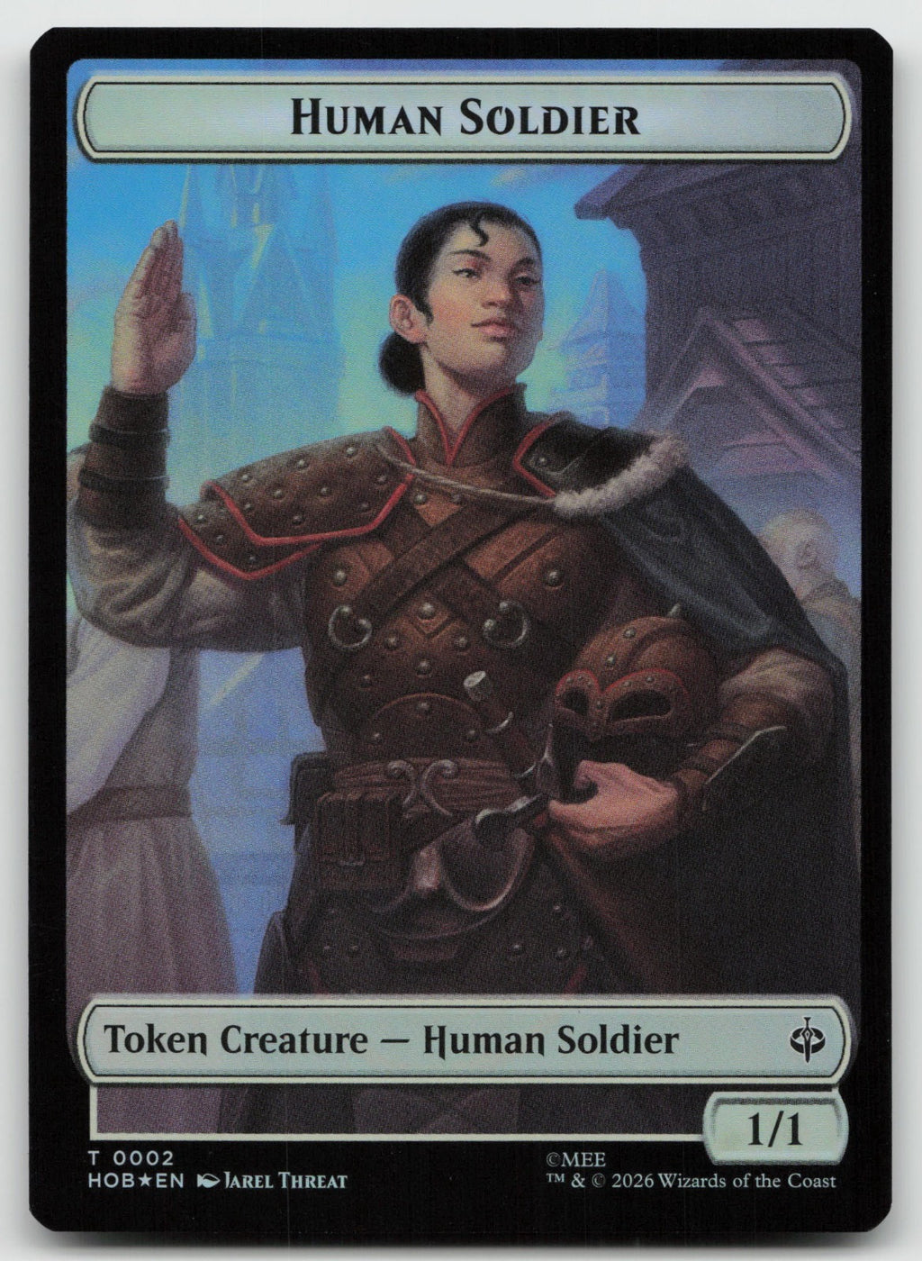 Human Soldier // Treasure (0012) Double-Sided Token T Foil The Hobbit 2 // 12 NM