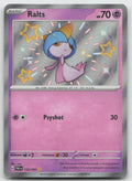 Ralts Shiny Rare Holo SV: Paldean Fates 153/091 NM